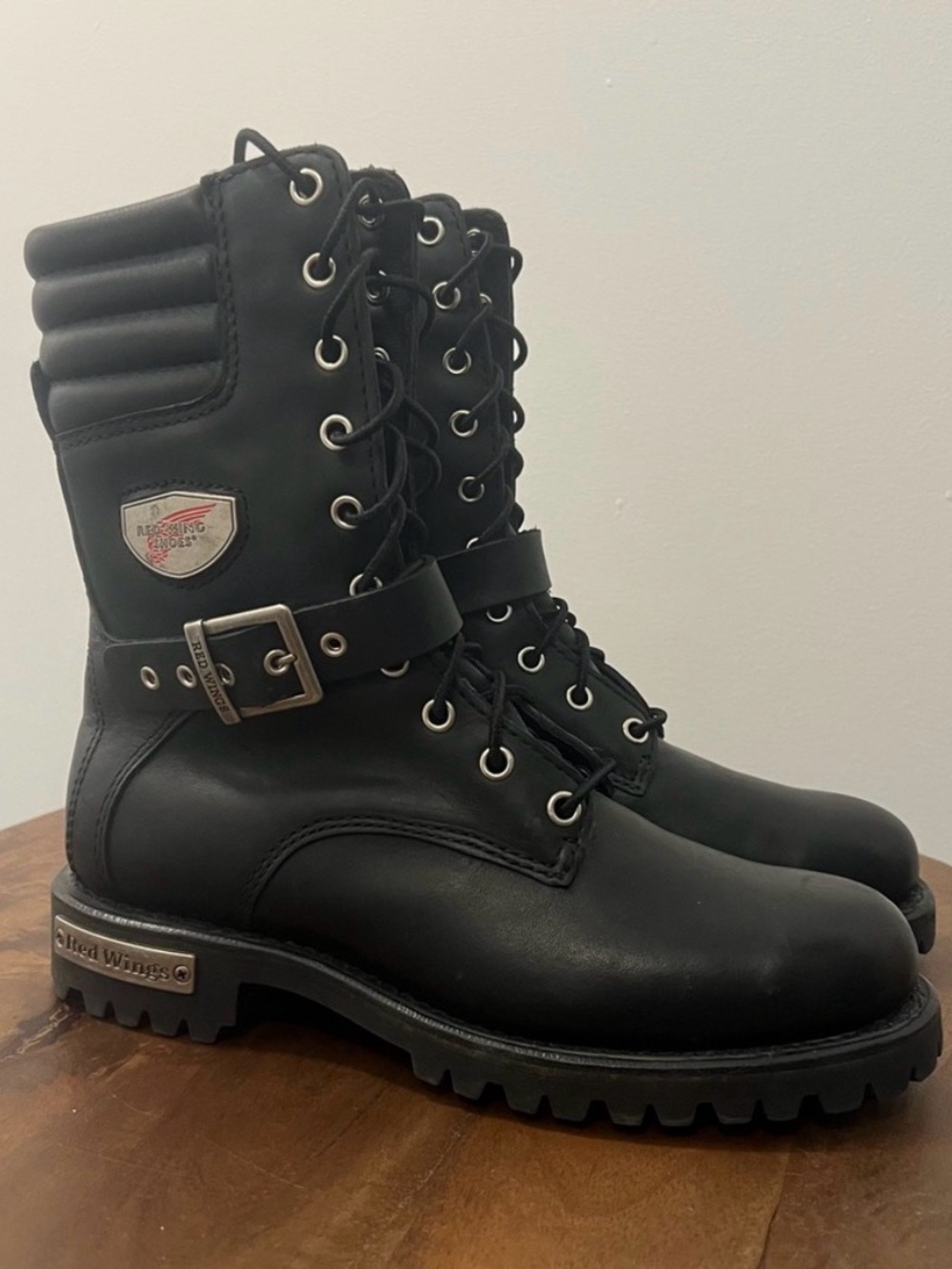 RED WING women’s engineer / motorcycle boots 8.5